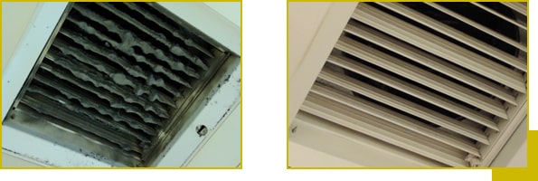 air vent before and after